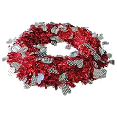 GENERICO - Corona Adviento Adorno 40cm Navidad Decorar Puerta Pared