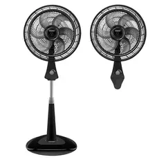 SAMURAI - Ventilador Silence Force Plus 2 en 1 Negro