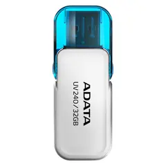 ADATA - Memoria Usb 2.0 UV240 Escualizable 32GB Blanca