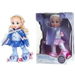 GENERICO - Muñeca Patinadora Luces Movimiento Juguete Musical Niñas
