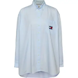 TOMMY HILFIGER - Camisa Oversize Con Parche Para Mujer Tommy Jeans