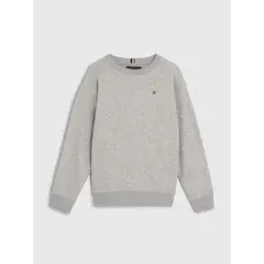TOMMY HILFIGER - Saco Con Logo En La Parte Trasera Niño Gris