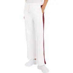 TOMMY HILFIGER - Pantalón Con Rayas Distintivas Mujer Blanco