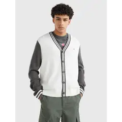 TOMMY HILFIGER - Saco Para Hombre Negro Tommy Jeans