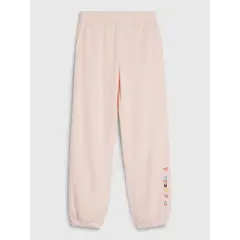 TOMMY HILFIGER - Joggers Rosado Multilogo Para Niña
