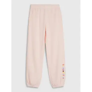 TOMMY HILFIGER - Joggers Rosado Multilogo Para Niña