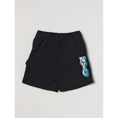 TOMMY HILFIGER - Pantalón Corto De Chándal Con Bolsillo Y Logo Niño Azul