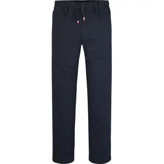 TOMMY HILFIGER - Pantalón Essential De Corte Ancho Niño Azul