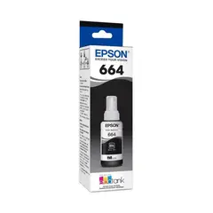 EPSON - Botella de tinta 664 Negro