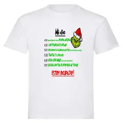VANIDADES COLLECTIONS - Camiseta Mi Día Grinch Camiseta Unisex Grinch Navidad