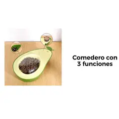 GENERICO - Comedero Aguacate para Mascotas