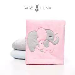 GENERICO - Manta Polialgodón - Elefante Rosado