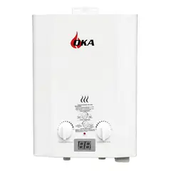 OKA - CALENTADOR DE PASO 5.5 Litros TIPO A Gas Propano