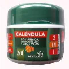 GENERICO - Gel mentolada caléndula árnica aloe vera y hamamelis 300ml