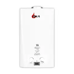OKA - CALENTADOR DE PASO 10 Litros Tiro Natural A Gas Natural