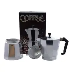 LANZURY IMPORTACIONES - Cafetera Tipo Italiana Aluminio 14 Tazas Cafe Express - Tetera-