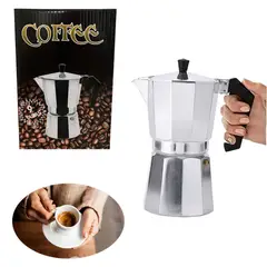 LANZURY IMPORTACIONES - Cafetera Tipo Italiana Aluminio 9 Tazas Cafe Express - Tetera-