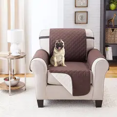 GENERICO - Forro protector cubre sofa 1 puesto mascotas