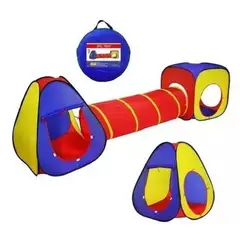 GENERICO - Carpa Piscina Castillo Túnel Plegable Infantil