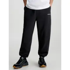 CALVIN KLEIN - Jogger Negro De Chándal Holgado Algodón Orgánico