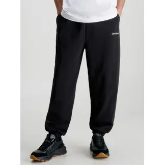 CALVIN KLEIN - Jogger Negro De Chándal Holgado Algodón Orgánico