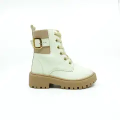 PAPOS - Botas Niñas Aurora Talco - Crema