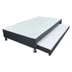 DORMIPUFF - Base Cama Duplex Tarima Nido Gris