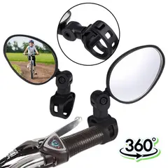 GENERICO - Espejo Retrovisor 360° Para Bicicletas Patinetas Scooters