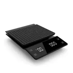 GENERICO - Gramera Digital Cafe Profesional Cronometro 01g Hasta 3kg