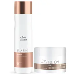 WELLA - Fusion Shampoo Mascarilla reparadora
