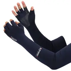 GENERICO - Mangas Guantes Mochos Palma Gel Bicicleta Ciclismo Ruta Mtb