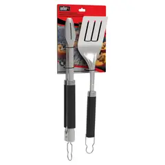 WEBER - Juego de 2 piezas - Pinza + Espatula