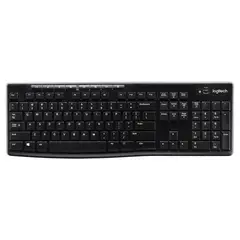 LOGITECH - Teclado Inalámbrico K270 Qwerty Español Color Negro