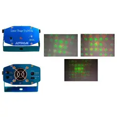 ASTROM - Luz Mini Laser AST-5200c 4 figuras.