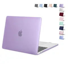 GENERICO - Carcasa Protector Mate Para Macbook Air 13 Chip M2 M3 M4 - Morado