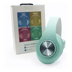 GENERICO - Diadema Inpods Boom Macaron Inalámbricas Rgb Bluetooth Rgb