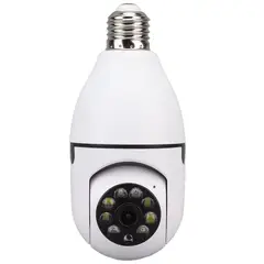 ONE PIXEL - Camara Bombillo Giratoria De Seguridad Wifi 1080p Vision Noc