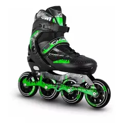 CANARIAM - Patines Roller Team Semiprofesional Negro - Verde