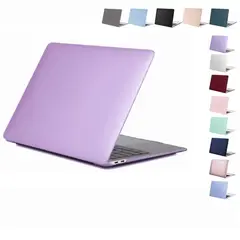 GENERICO - Carcasa Protector Para Macbook Pro 14 Chip M1 a M5 2021 a 2025 Antideslizante Mate - Color Morado