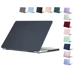 GENERICO - Carcasa Protector Para Macbook Pro 14 Chip M1 a M5 2021 a 2025 Antideslizante Mate - Color Negro