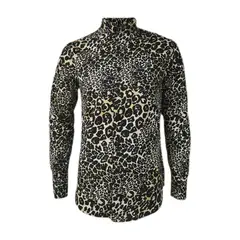 SON DOS - Camisa estampada animal print slim manga larga para hombre