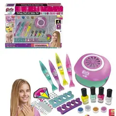 MULTIPLACE COLOMBIA - Set para Uñas Niñas en kit Accesorios Manicure Esmaltes