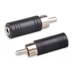 AMERICAN SOUND - Adaptador Plug Rca A Jack 3.5 Mono