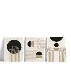 GAMA DIGITAL - Cuadros decorativos Nude Geometric