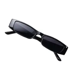 GENERICO - Gafas De Sol Delgadas Rectangulares Outfit Moda Fashion Top