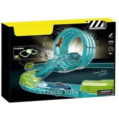 GENERICO - Pista de autos de juguete luminosa.