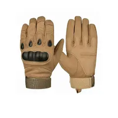 GENERAL - Guantes Largos Para Moto Tácticos Con Protección Nudillos Talla L