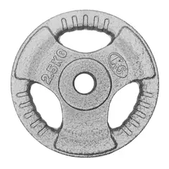 K6 - Disco de Pesas 2.5 kg Fitness Estándar Hierro