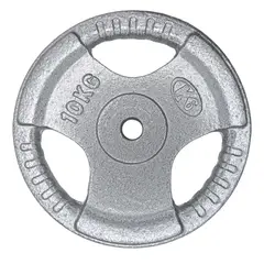 K6 - Disco de Pesas 10 kg Fitness Estándar Hierro