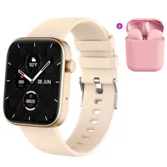 COLMI - Reloj Inteligente Para Mujer Última Generación P71 Gold Auriculares.
